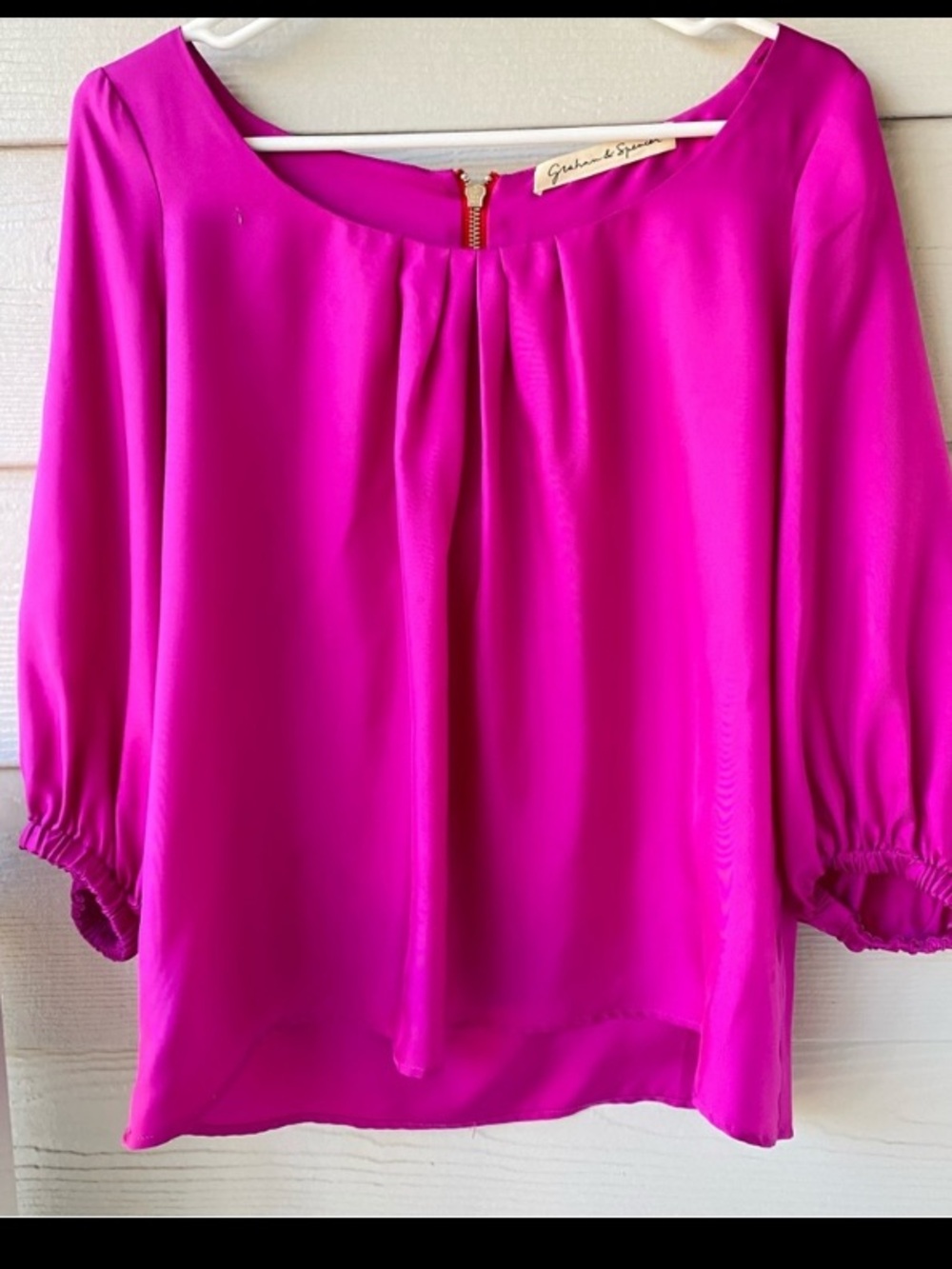💕 Velvet By Graham and Spencer Top | 100% Silk | Size Small